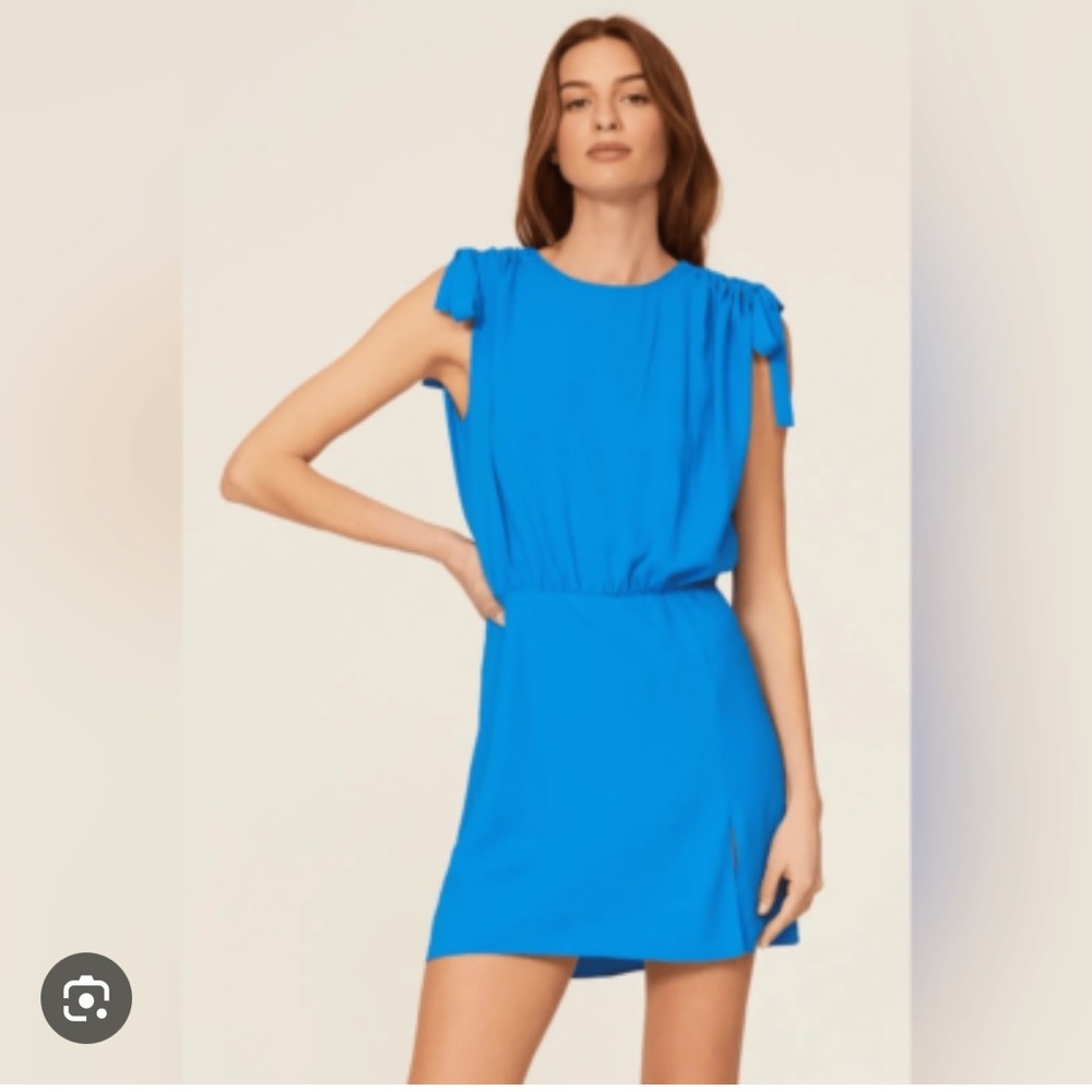 Amanda Uprichard Blue Olympus Dress